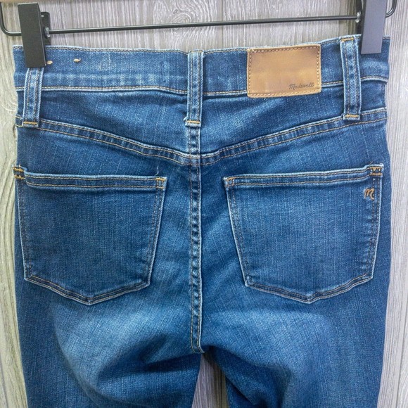 MADEWELL Roadtripper Skinny Fit‎ Medium Wash Denim Jeans Womens Sz 23 Regular P2 - Picture 5 of 7